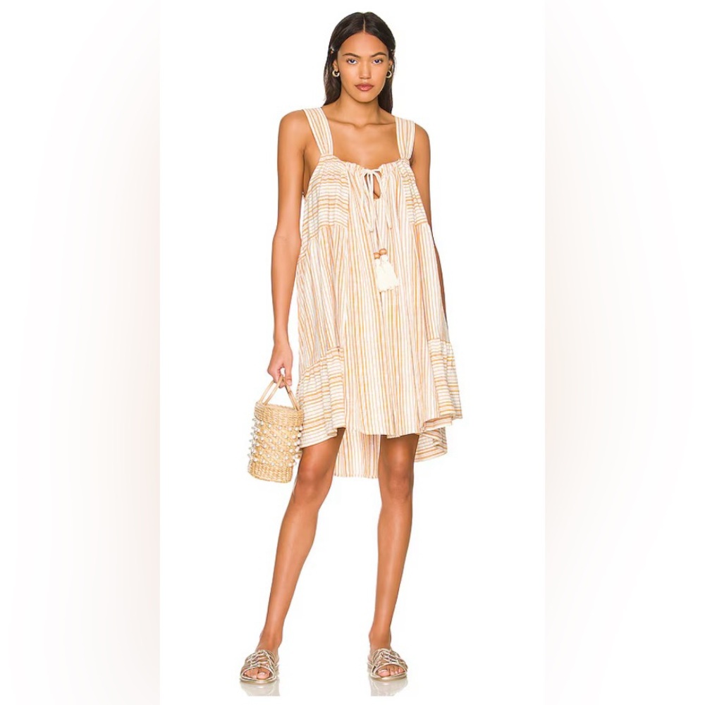 NWT Spell & the Gypsy Lady Palm Striped Mini Dress | Small